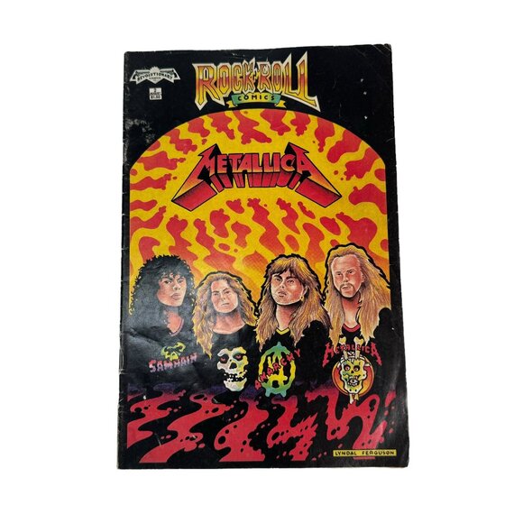Other - Vintage Metallica Rock N Roll Comics #2 Comic Book 1989 Revolutionary Comics